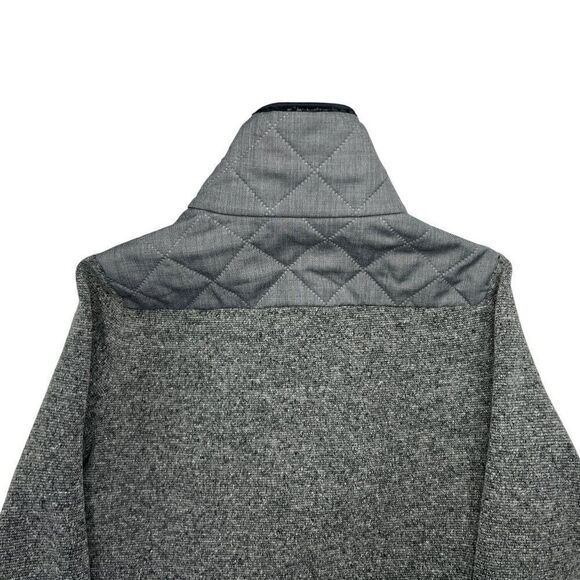 Smartwool Women's Size Small‎ Gray Quilted Full Zip Wool Jacket - Picture 10 of 15